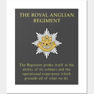 THE ROYAL ANGLIAN REGIMENT 3 Posters and Art